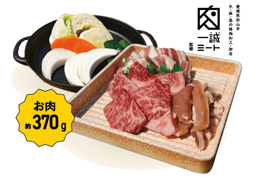 国産黒毛和牛使用!ていれぎ極み!セット